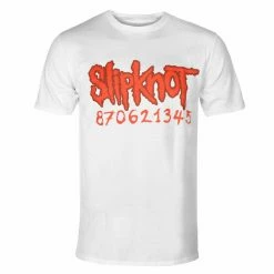 Men's T-shirt Slipknot - 20th Anniversary Card - White