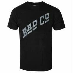 Men's T-shirt Bad Company - Slant Logo - BLACK - ROCK OFF