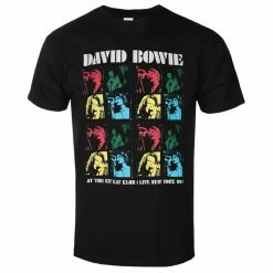 Men's T-shirt David Bowie - Kit Kat Klub - BLACK - ROCK OFF