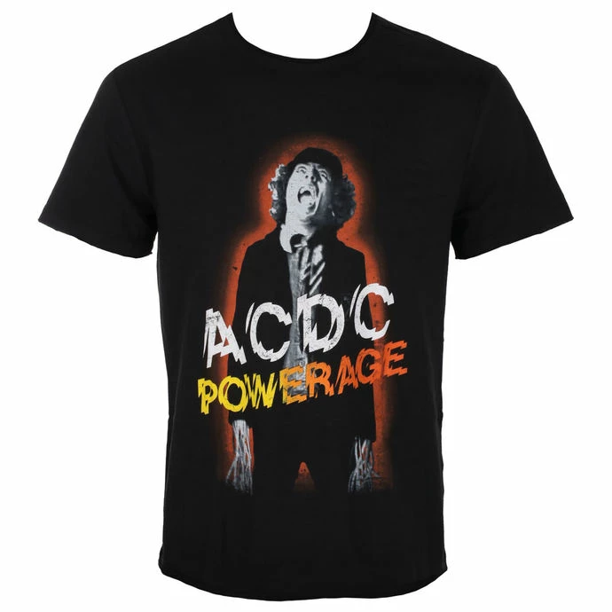 T-shirt Metal Men's AC-DC - POWERAGE - AMPLIFIED