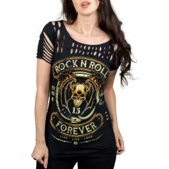 Women's T-shirt WORNSTAR - Rock N Roll Forever