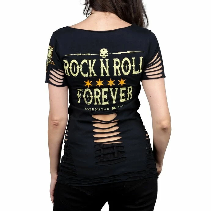 Women's T-shirt WORNSTAR - Rock N Roll Forever - Image 2
