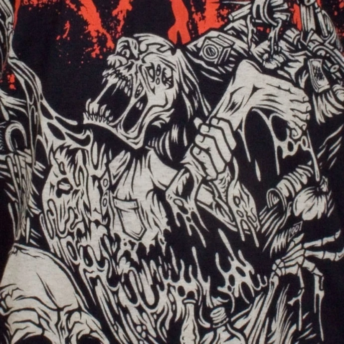 T-shirt Metal Men's Cattle Decapitation - Alone At The Landfill - INDIEMERCH - Image 3