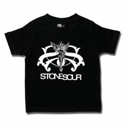 T-shirt Metal Men's Stone Sour - Logo - Metal-Kids