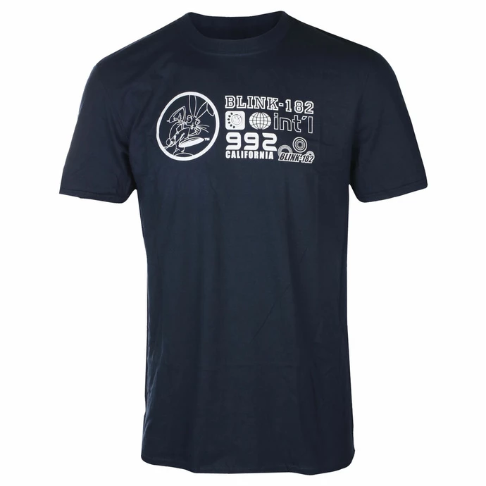Men's T-shirt Blink 182 - International - NAVY - ROCK OFF