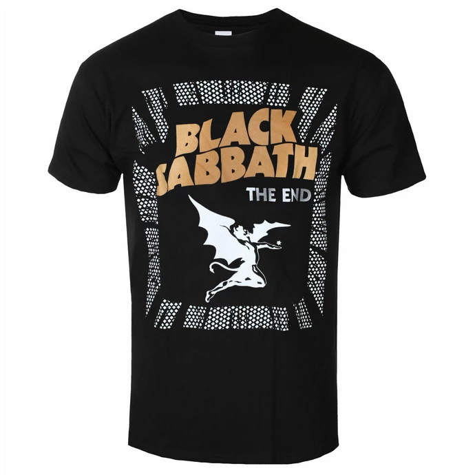Men's T-shirt Black Sabbath - The End Demon-Back - BLACK - ROCK OFF