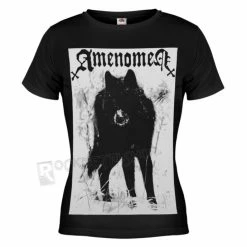 T-shirt Hardcore Women's - SNOW WOLF - AMENOMEN