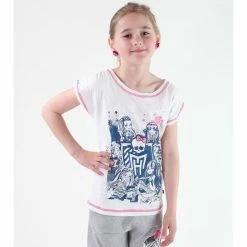 T-shirt For Girls TV MANIA - Monster High - White