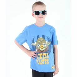 Boys' T-shirt TV MANIA - Angry Birds / Star Wars - Blue