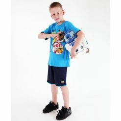 Boy's Set ( T-shirt, Shorts) TV MANIA - Angry Birds / Star Wars - Blue