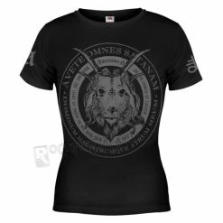 T-shirt Hardcore Women's - CHURCH OF SATAN - AMENOMEN