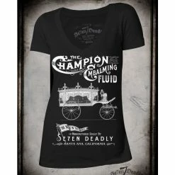 T-shirt Hardcore Women's - Embalming - SE7EN DEADLY