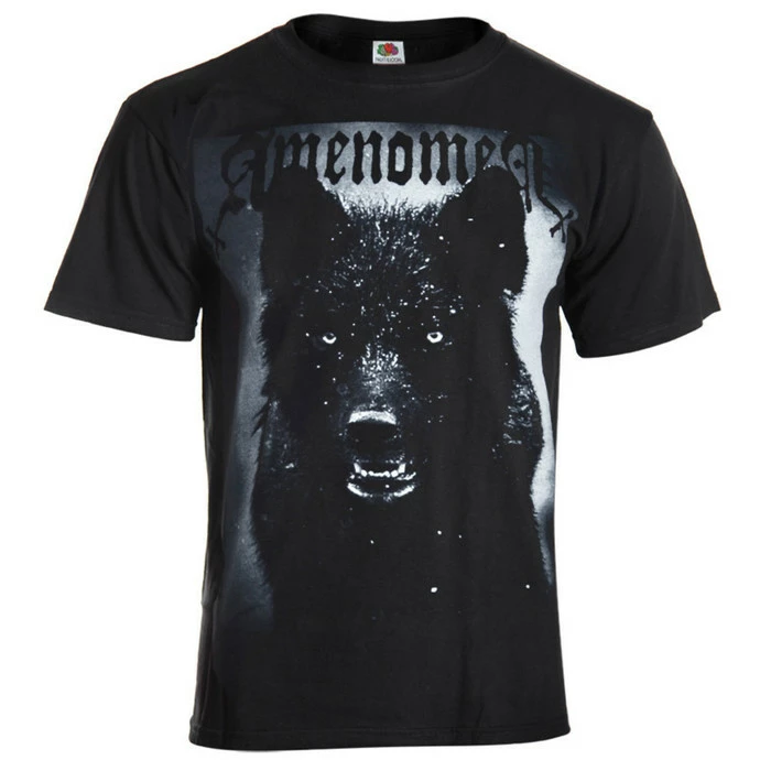 T-shirt Hardcore Men's - Black Wolf - AMENOMEN
