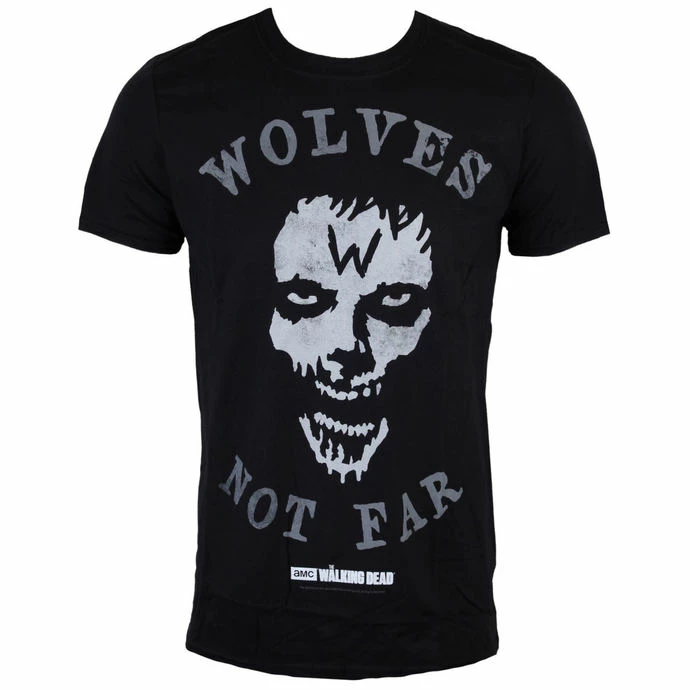 Film T-shirt Men's The Walking Dead - Wolves Not Far - INDIEGO