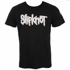 T-shirt Metal Men's Slipknot - Logo & Star Applique Slub - ROCK OFF