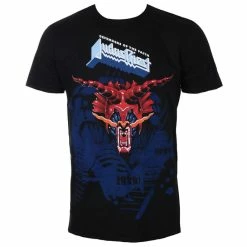 T-shirt Metal Men's Judas Priest - Defenders Blue - ROCK OFF