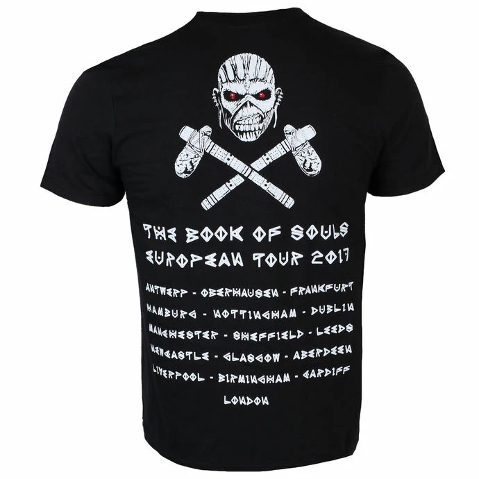 Men's T-shirt Iron Maiden - Black - ROCK OFF - Image 2