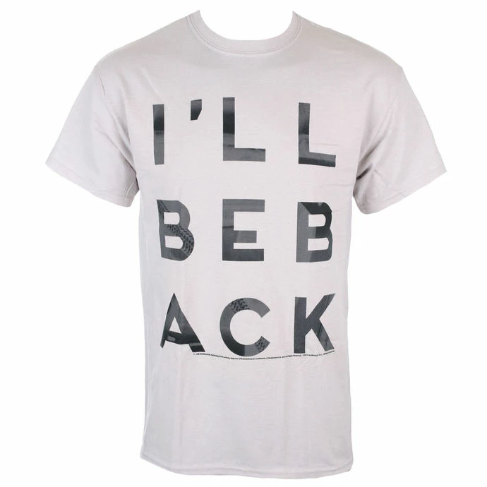 Film T-shirt Men's Terminator - I'll Be Back Run On - AMERICAN CLASSICS