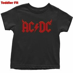Children's T-shirt AC/DC - Horns - ROCK OFF