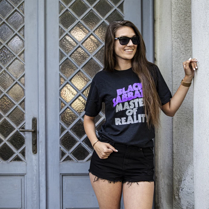 Women's T-shirt Black Sabbath - Wavy Logo - ROCK OFF - Image 4