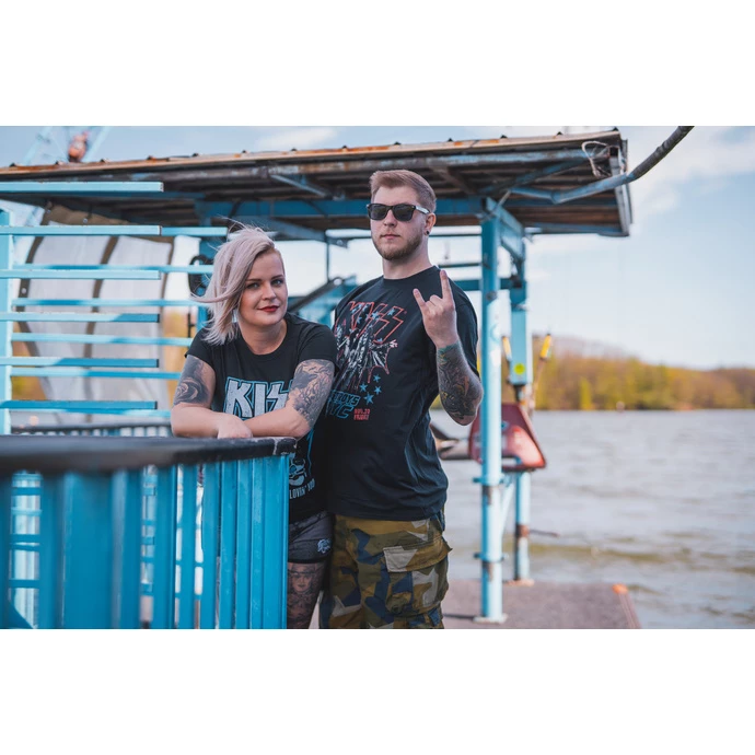 T-shirt Metal Women's Kiss - Made For Lovin' You - ROCK OFF - Image 4