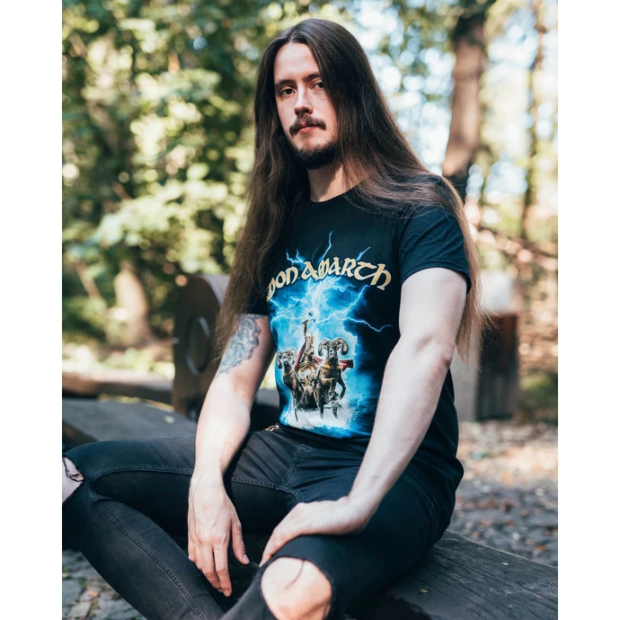 Men's T-shirt AMON AMARTH - CRACK THE SKY - PLASTIC HEAD - Image 3