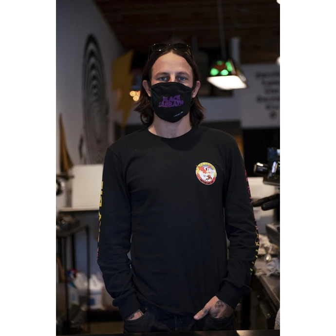 Men's T-shirt With Long Sleeve Lakai X BLack Sabbath - Never Say Die - Black - Image 5