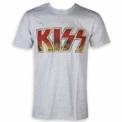 T-shirt Metal Men's Kiss - Classic Logo - ROCK OFF