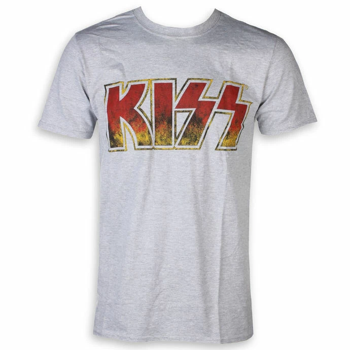 T-shirt Metal Men's Kiss - Classic Logo - ROCK OFF