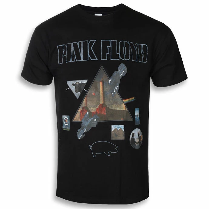 T-shirt Metal Men's Pink Floyd - Montage - ROCK OFF