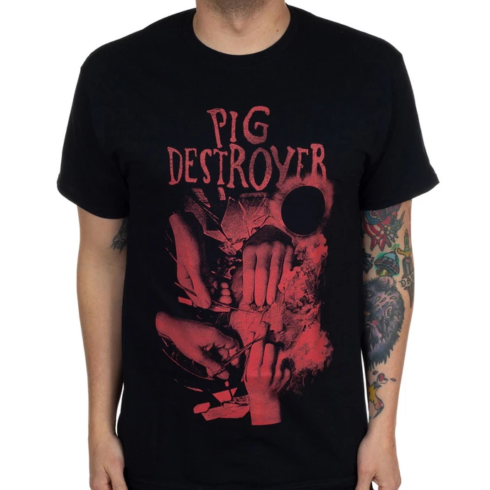 Men's T-shirt Pig Destroyer - Hands - Black - INDIEMERCH