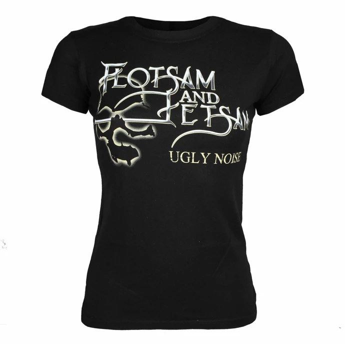 Women's T-shirt Flotsam And Jetsam - Ugly Noise - Black - INDIEMERCH