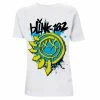 Men's T-shirt Blink 182 - Smiley 2.0 - White