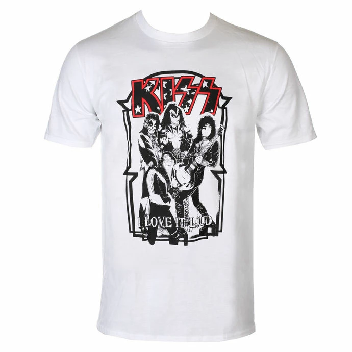 T-shirt Metal Men's Kiss - I Love It Loud - HYBRIS