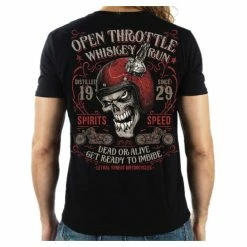 T-shirt Hardcore Men's - OPEN THROTTLE - LETHAL THREAT