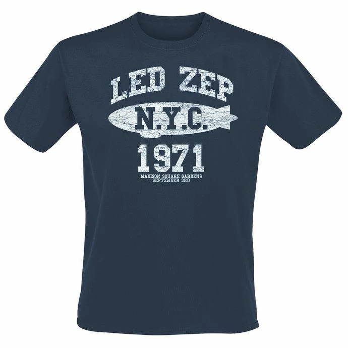 T-shirt Metal Men's Led Zeppelin - NYC 1971 - NNM
