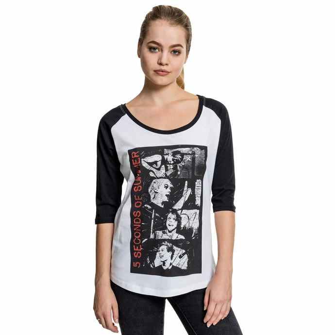 Women's 3/4 Sleeve T-shirt - 5 Second Of Summer