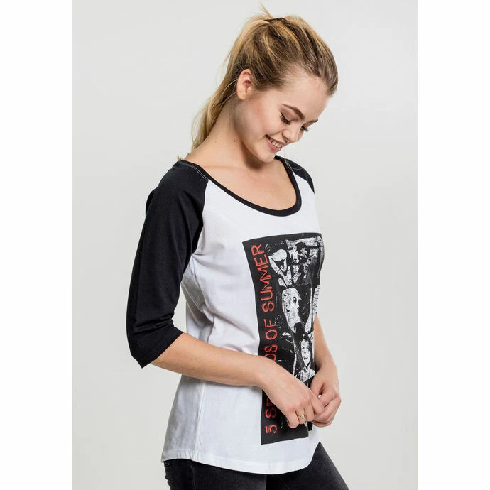 Women's 3/4 Sleeve T-shirt - 5 Second Of Summer - Image 3