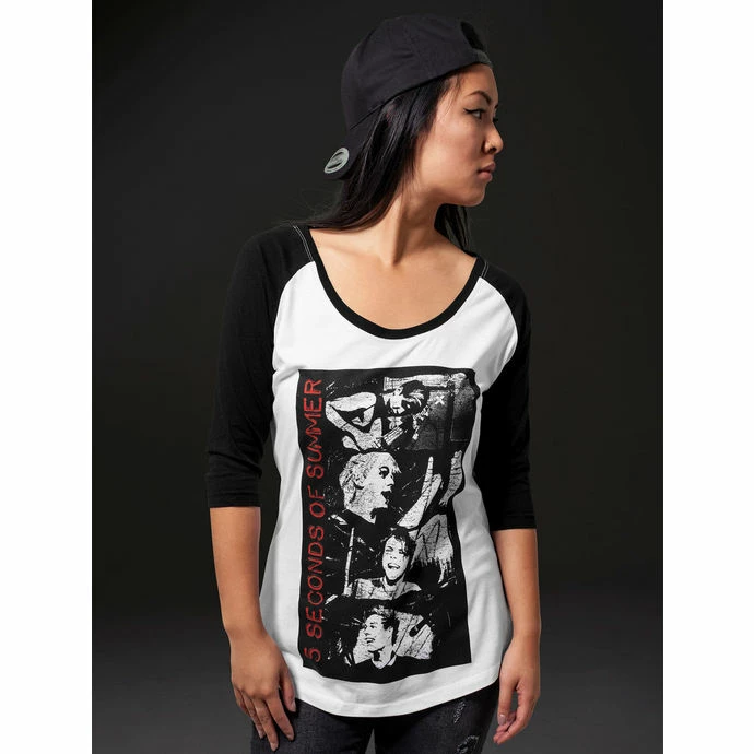 Women's 3/4 Sleeve T-shirt - 5 Second Of Summer - Image 6
