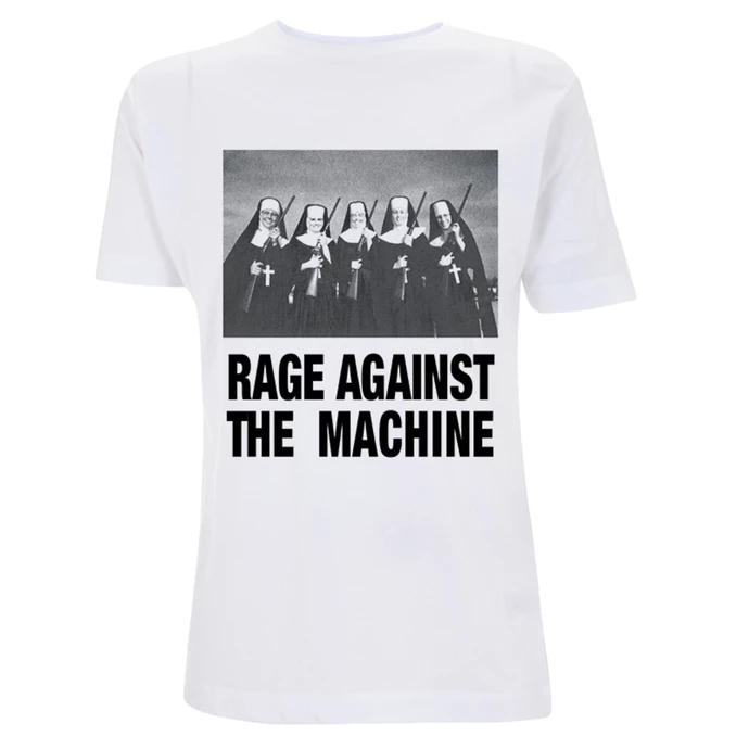 T-shirt Metal Men's Rage Against The Machine - Nuns And Guns - NNM