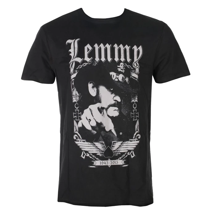 T-shirt Metal Men's Motörhead - LEMMY -1945 - AMPLIFIED