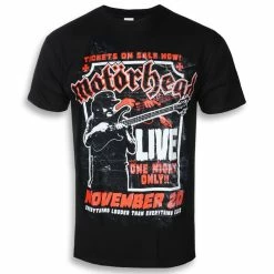 T-shirt Metal Men's Motörhead - Lemmy Firepower - ROCK OFF