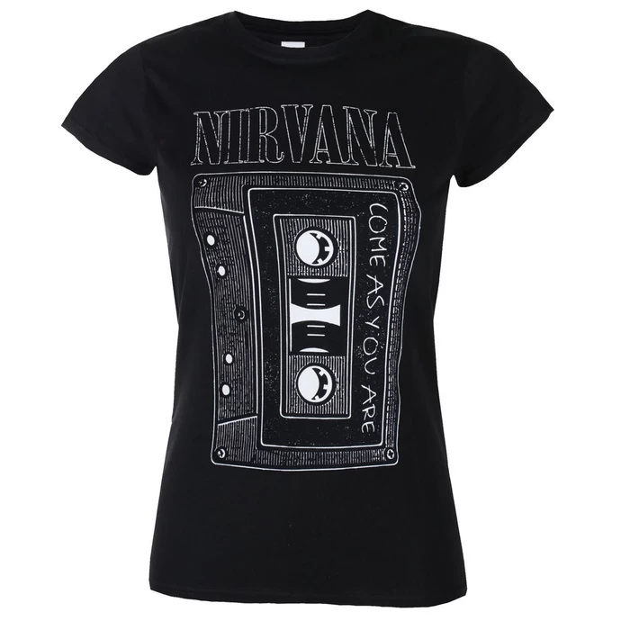 Women's T-shirt Nirvana - As You Are Tape - ROCK OFF