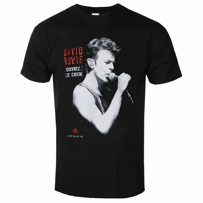 Men's T-shirt David Bowie - Dallas '95 - BLACK '95 - ROCK OFF