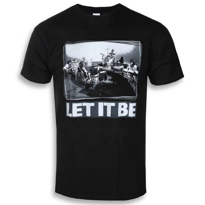 T-shirt Metal Men's Beatles - Let It Be Studio - ROCK OFF