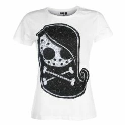 Women's T-shirt AKUMU INK - Tokyo Crossbones - White