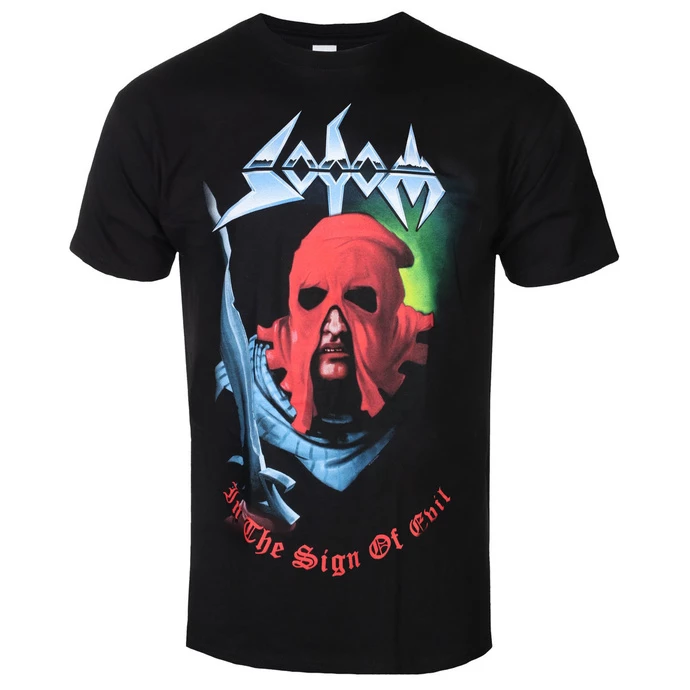 T-shirt Metal Men's Sodom - IN THE SIGN OF EVIL - PLASTIC HEAD
