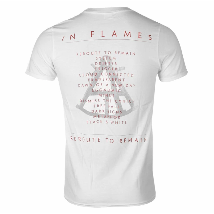 Men's T-shirt In Flames - Reroute To Remain - Image 2