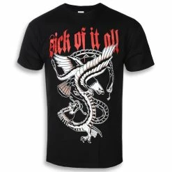 T-shirt Metal Men's Sick Of It All - EAGLE - PLASTIC HEAD