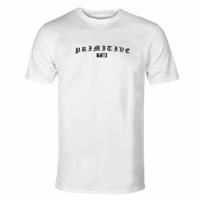 Men's T-shirt DIAMOND X Terminator - Primitive Machine - White - Image 2